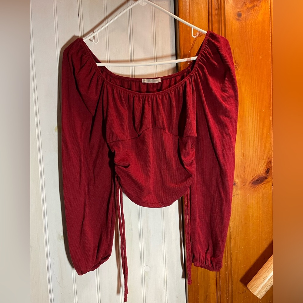Maroon long sleeve